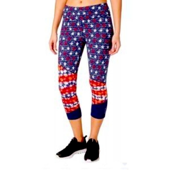 Nwt Reebok Stretch Cotton Tight Fit Legging - Picture 1 of 9